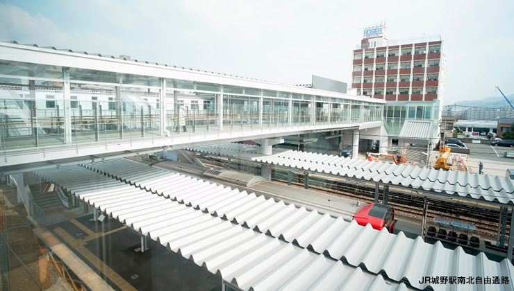 JR城野駅南北自由通路